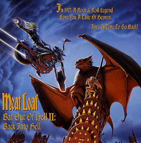 ミート・ローフ Bat Out Of Hell II限定盤 ピクチャー LP